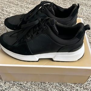 Black sneakers by Michael by Michael Kors